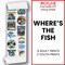 Where's The Fish DTF Transfer Gang Sheets - 22x60 Direct-to-Film